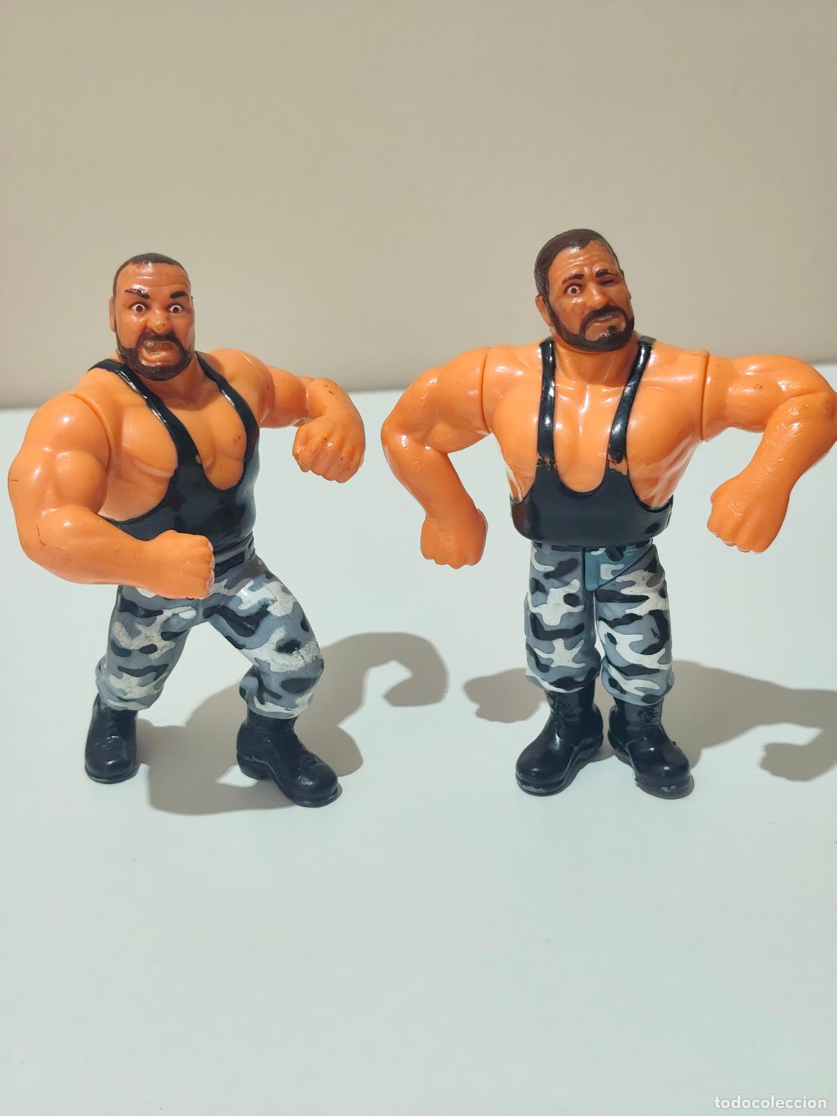 Figuras y mu&ntilde;ecos Pressing Catch: Luke & Butch Bushwhackers Sacamantecas - Pressing Catch WWF Titan Sports 1991