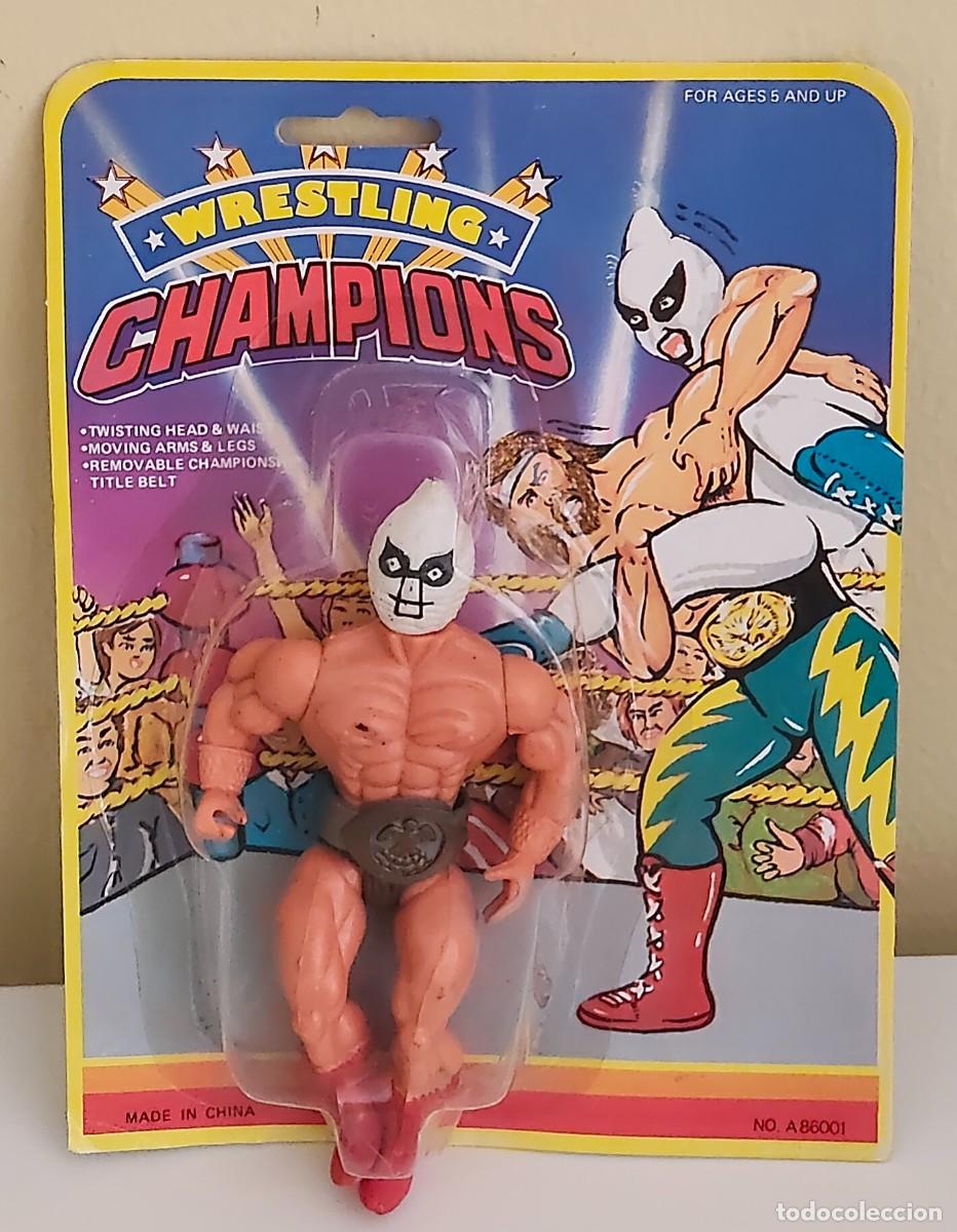 Figures and Dolls Pressing Catch: WRESTLING CHAMPIONS MOTU BOOTLEG VINTAGE