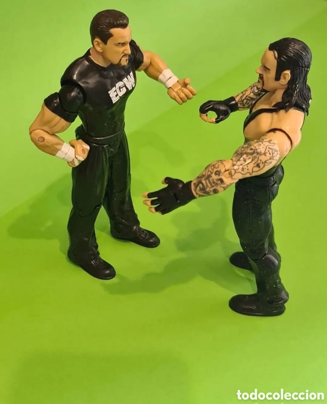 Figuras y mu&ntilde;ecos Pressing Catch: Dos figuras de acci&oacute;n/ ECW. - Foto 3