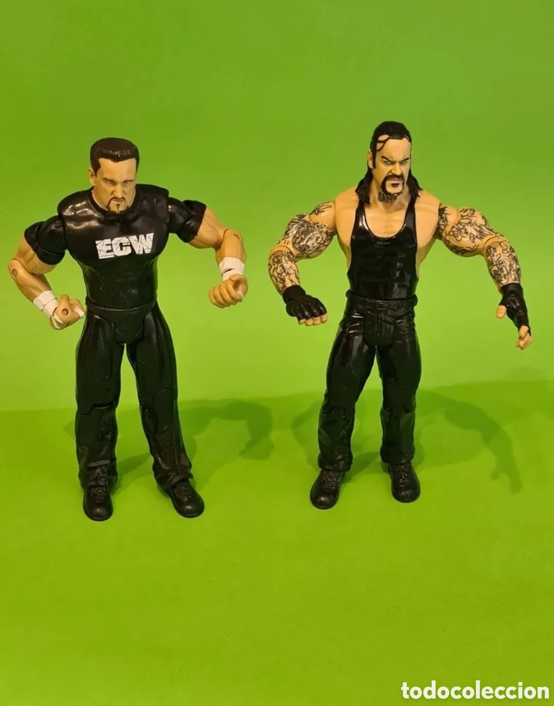 Figuras y mu&ntilde;ecos Pressing Catch: Dos figuras de acci&oacute;n/ ECW. - Foto 4