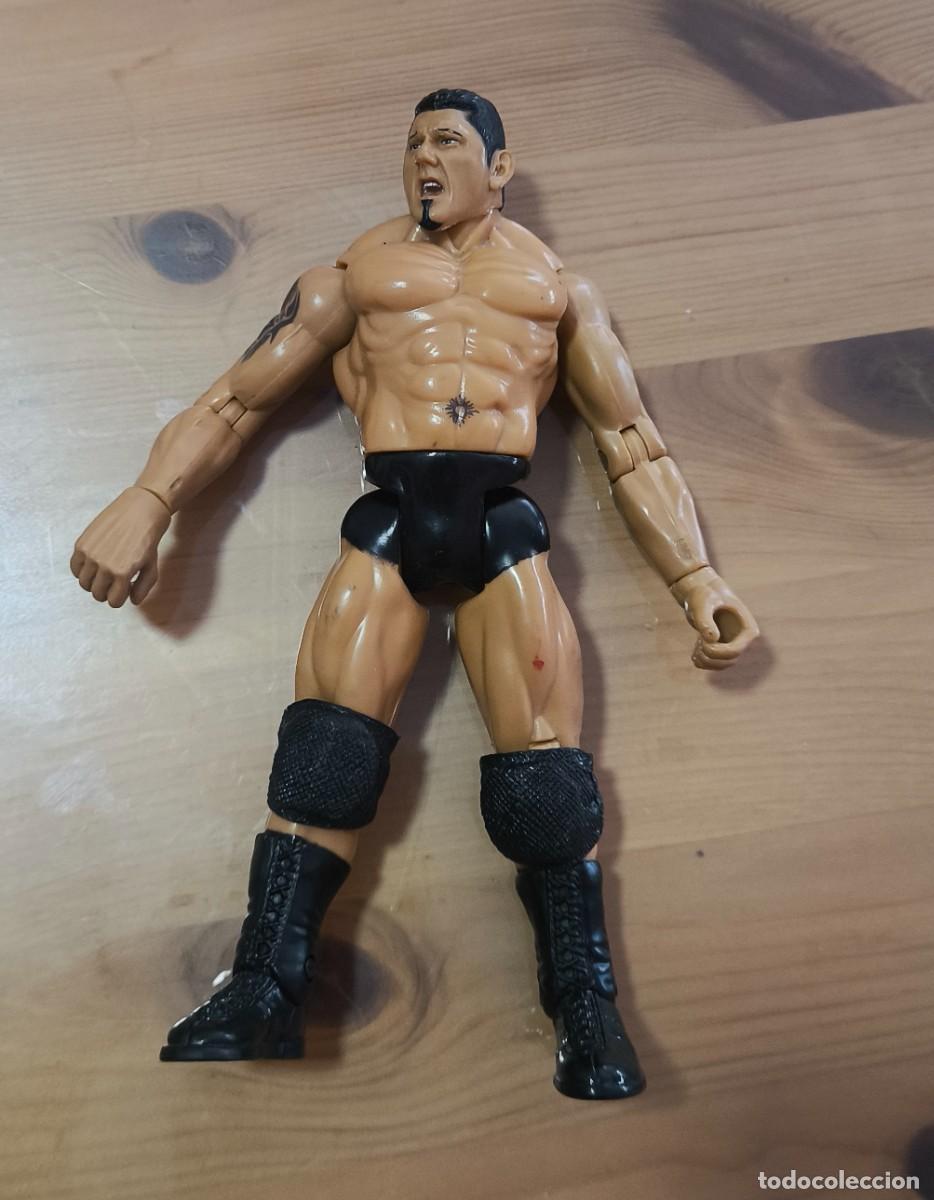 Figuras y mu&ntilde;ecos Pressing Catch: FIGURA DAVE BATISTA PRESSING CATCH , WWE , 1999 , TITAN TRON LIVE 1999 JAKKS PACIFIC