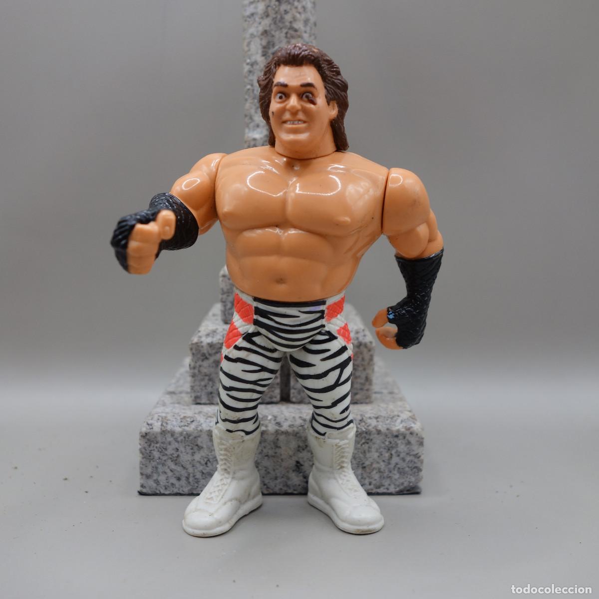 Figurines et Jouets Pressing Catch: FIGURA PRESSING CATCH WWF BRUTUS EL BARBERO BEEFCAKE TITAN SPORTS HASBRO 1991