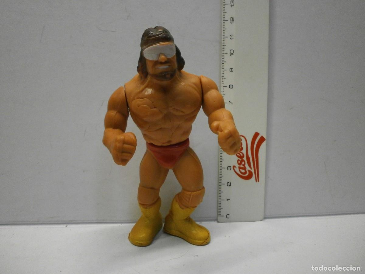 Figures and Dolls Pressing Catch: rara dificil de conseguir figura wwf pressing catch bootleg