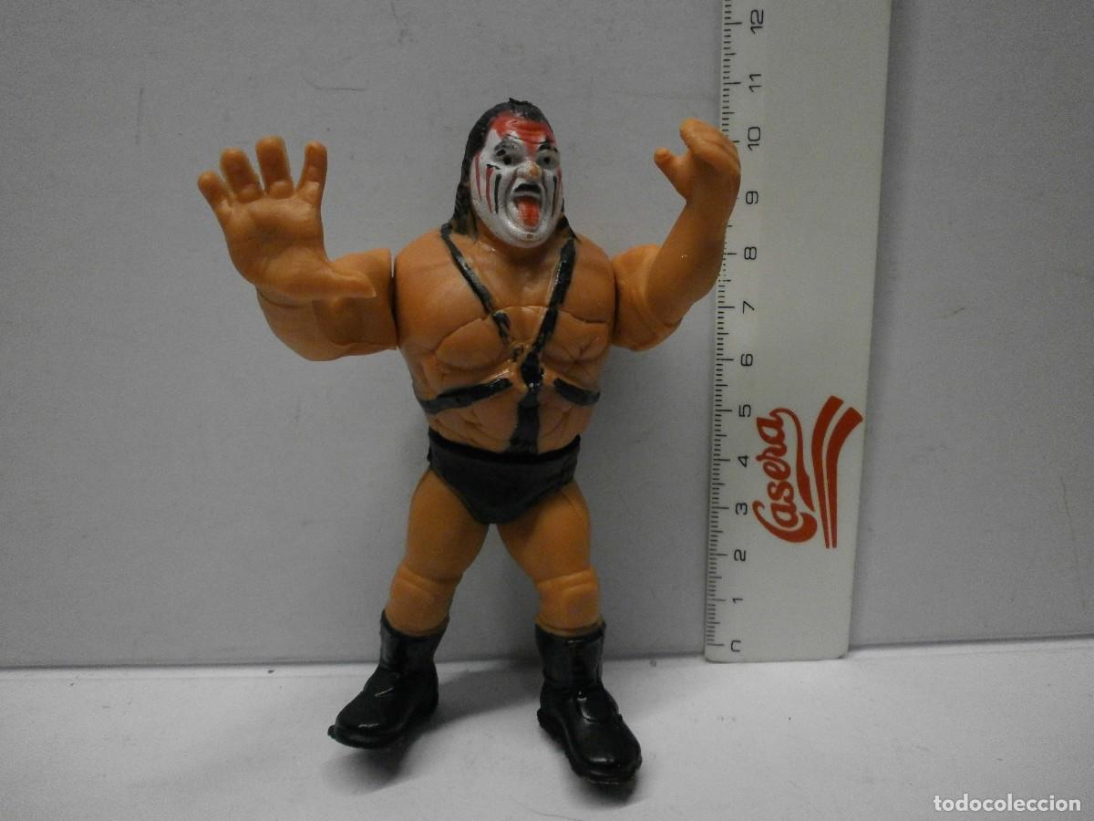 Figures and Dolls Pressing Catch: rara dificil de conseguir figura demolition wwf pressing catch bootleg