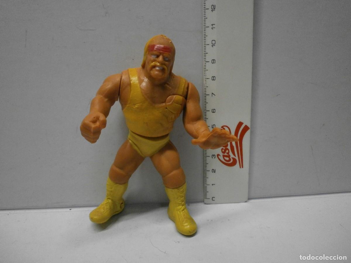 Figures and Dolls Pressing Catch: rara dificil de conseguir figura hulk hogan wwf pressing catch bootleg