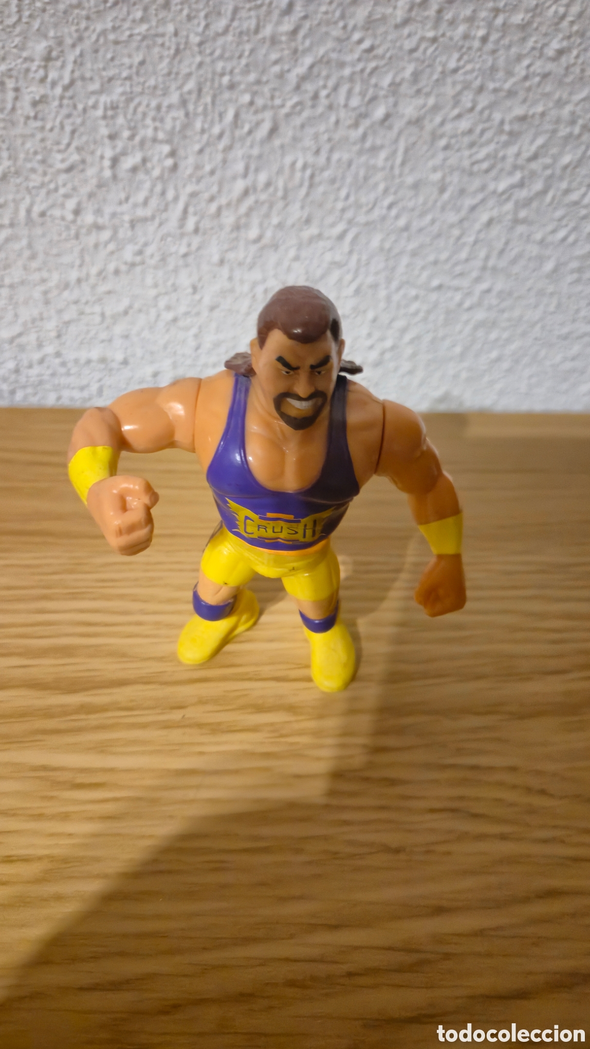 Figuras y mu&ntilde;ecos Pressing Catch: Figura luchador Hasbro a&ntilde;os 90. Crush. wwf wrestler wrestling wwe