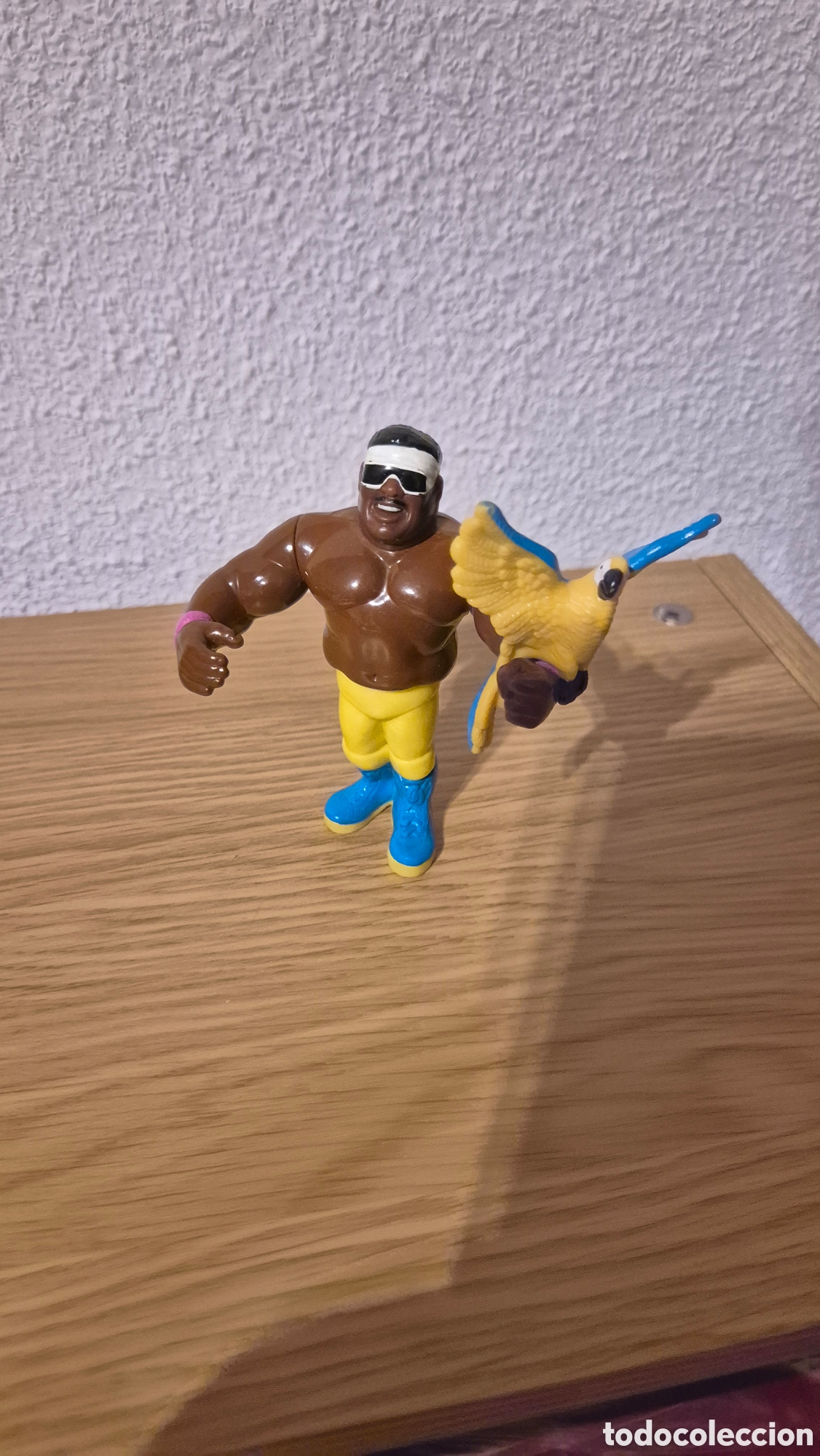 Figuras y mu&ntilde;ecos Pressing Catch: Figura luchador Hasbro a&ntilde;os 90. Koko B Ware wwf wrestler wrestling wwe Acci&oacute;n funciona