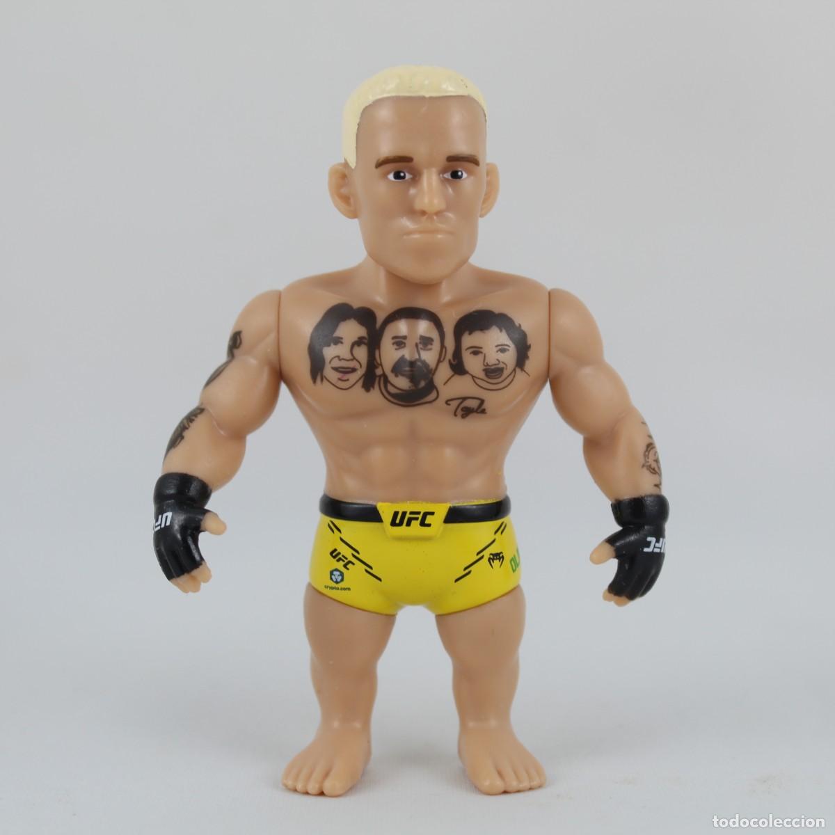 Figuras y mu&ntilde;ecos Pressing Catch: Figura Acci&oacute;n Charles Oliveira UFC Octagon Fighters PMI Kids Articulada Oficial