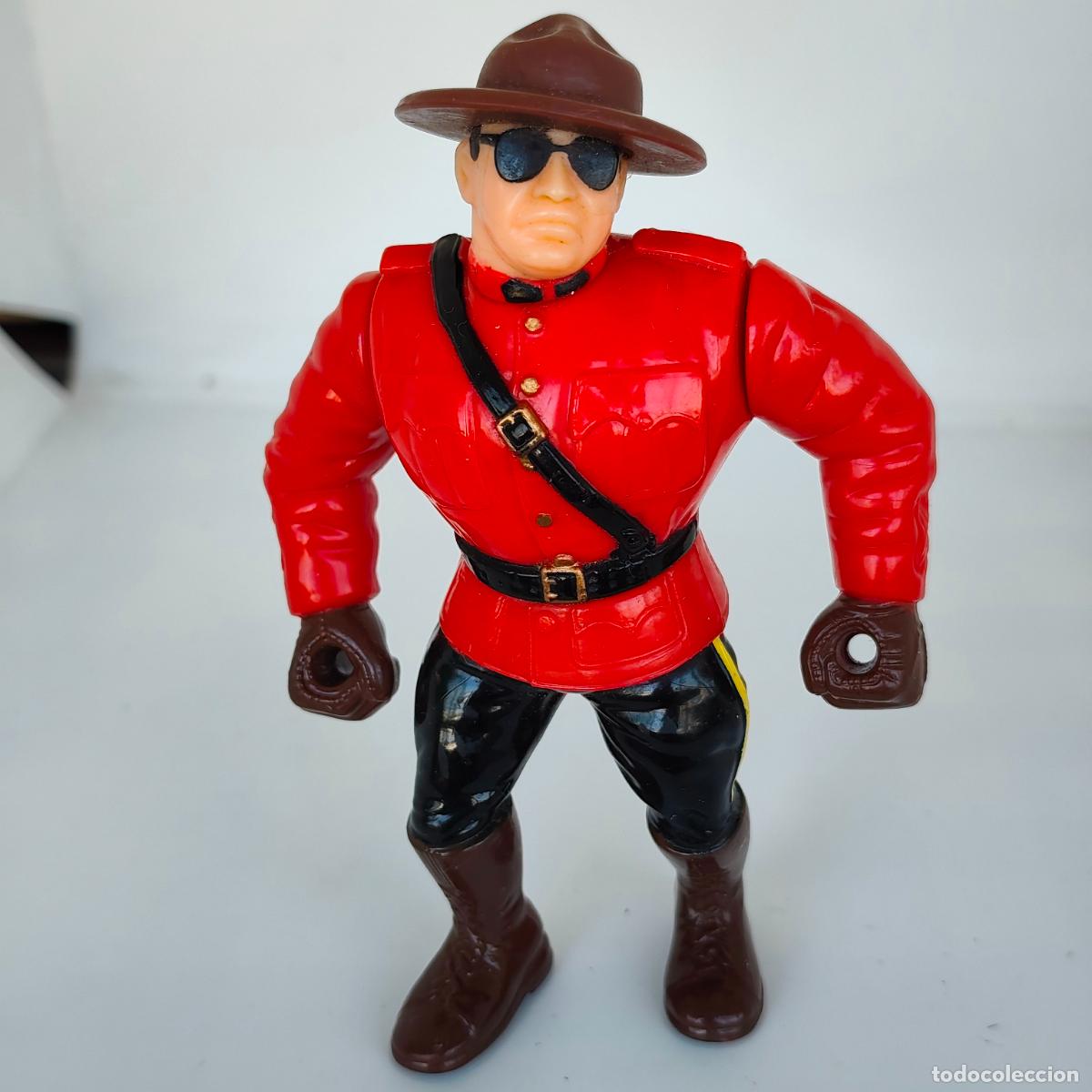 Figuras y mu&ntilde;ecos Pressing Catch: The MOUNTIE - HASBRO WWF 1992 Serie 5 - Wrestler WWE WCW - I