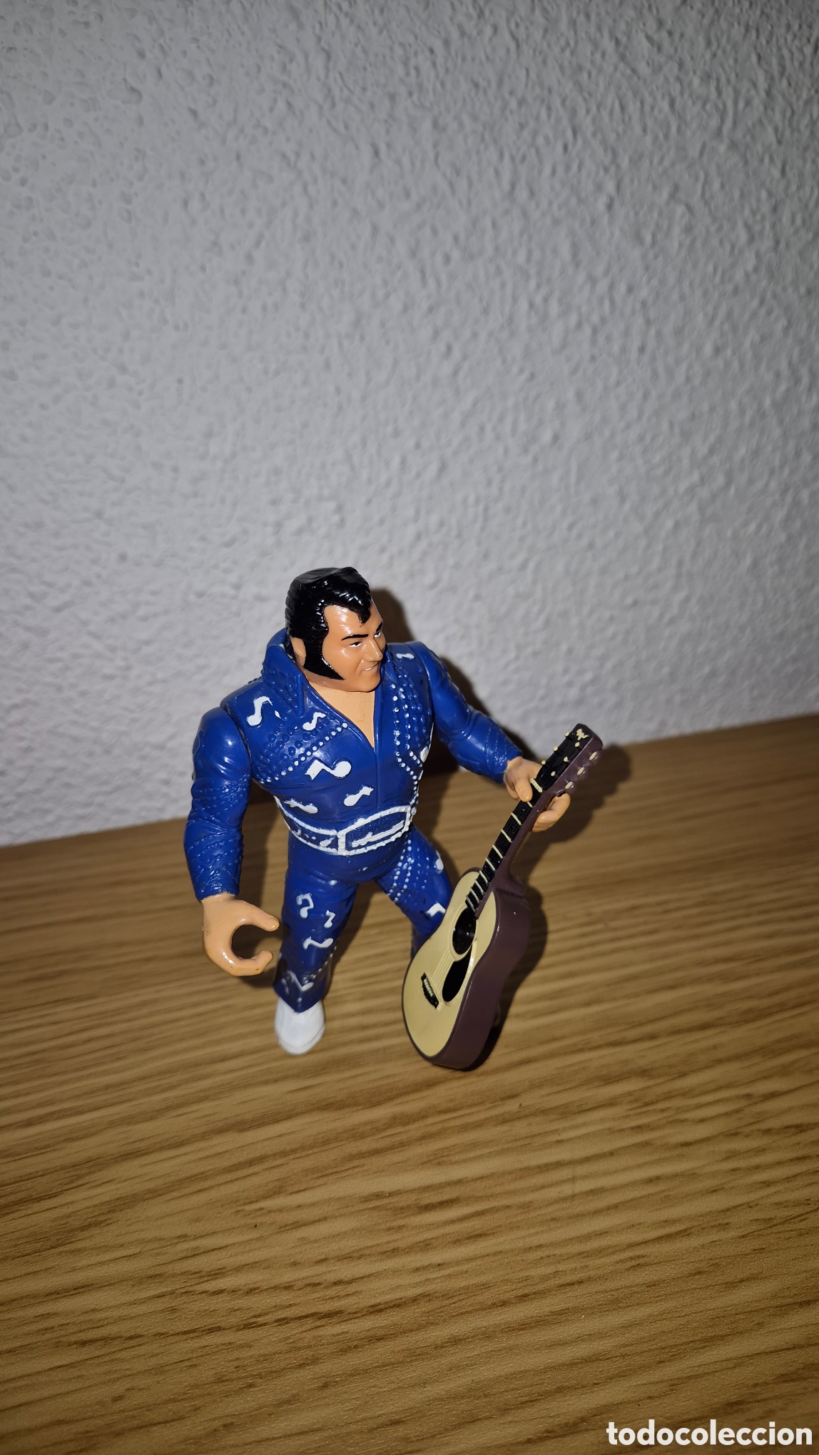 Figure e Bambolotti Pressing Catch: Figura de pressing catch Honky Tonk con guitarra wwf wwe Hasbro