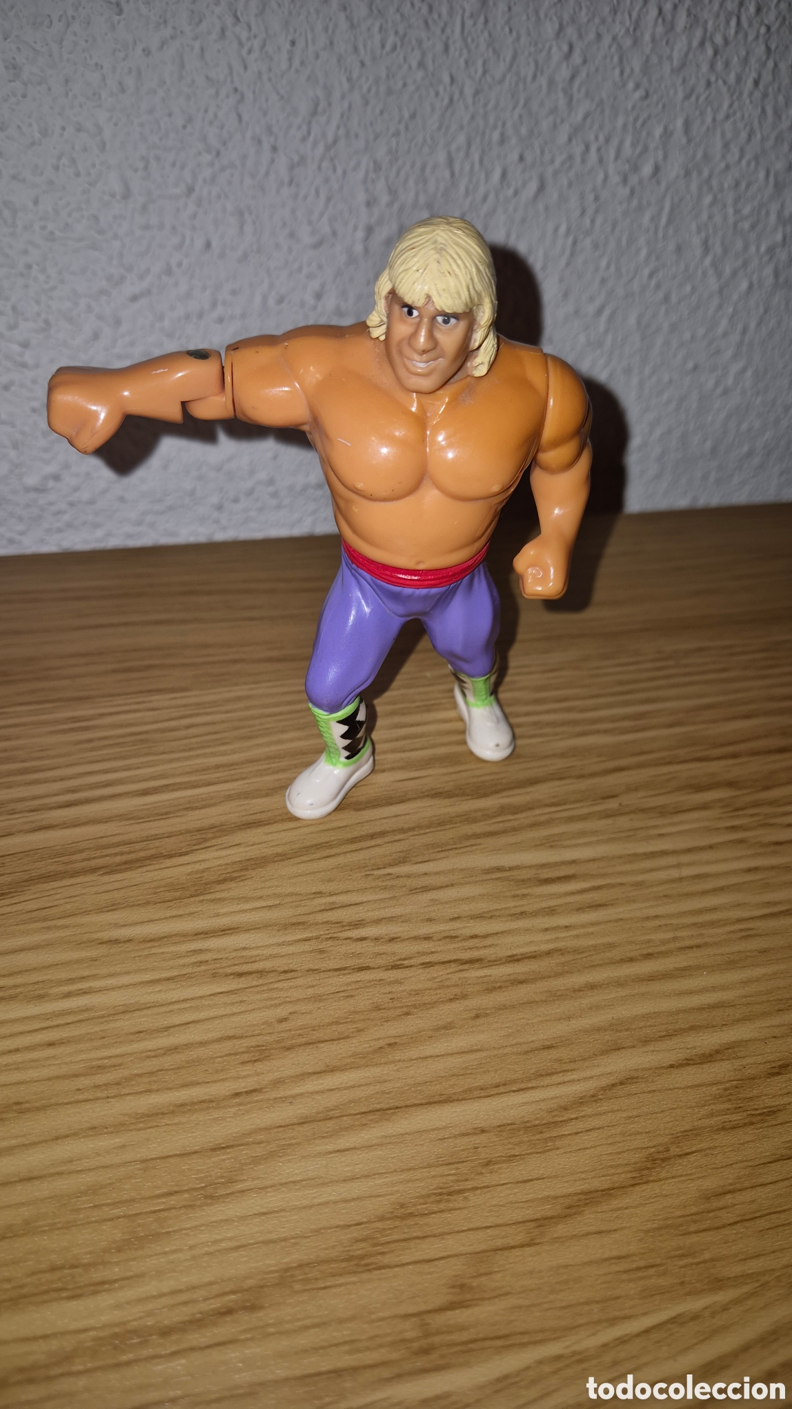 Figuras y mu&ntilde;ecos Pressing Catch: Figura de catch Owen Hart Hasbro. A&ntilde;os 90. Wrestler wrestling wwe wwf