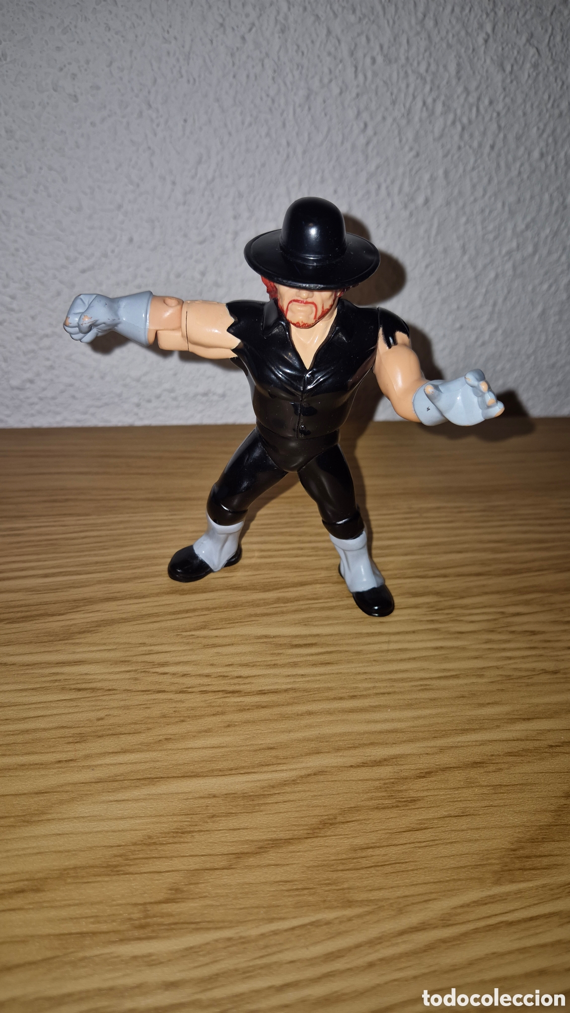 Figuras y mu&ntilde;ecos Pressing Catch: Figura de catch Undertaker Hasbro. A&ntilde;os 90. Wrestler wrestling wwe wwf
