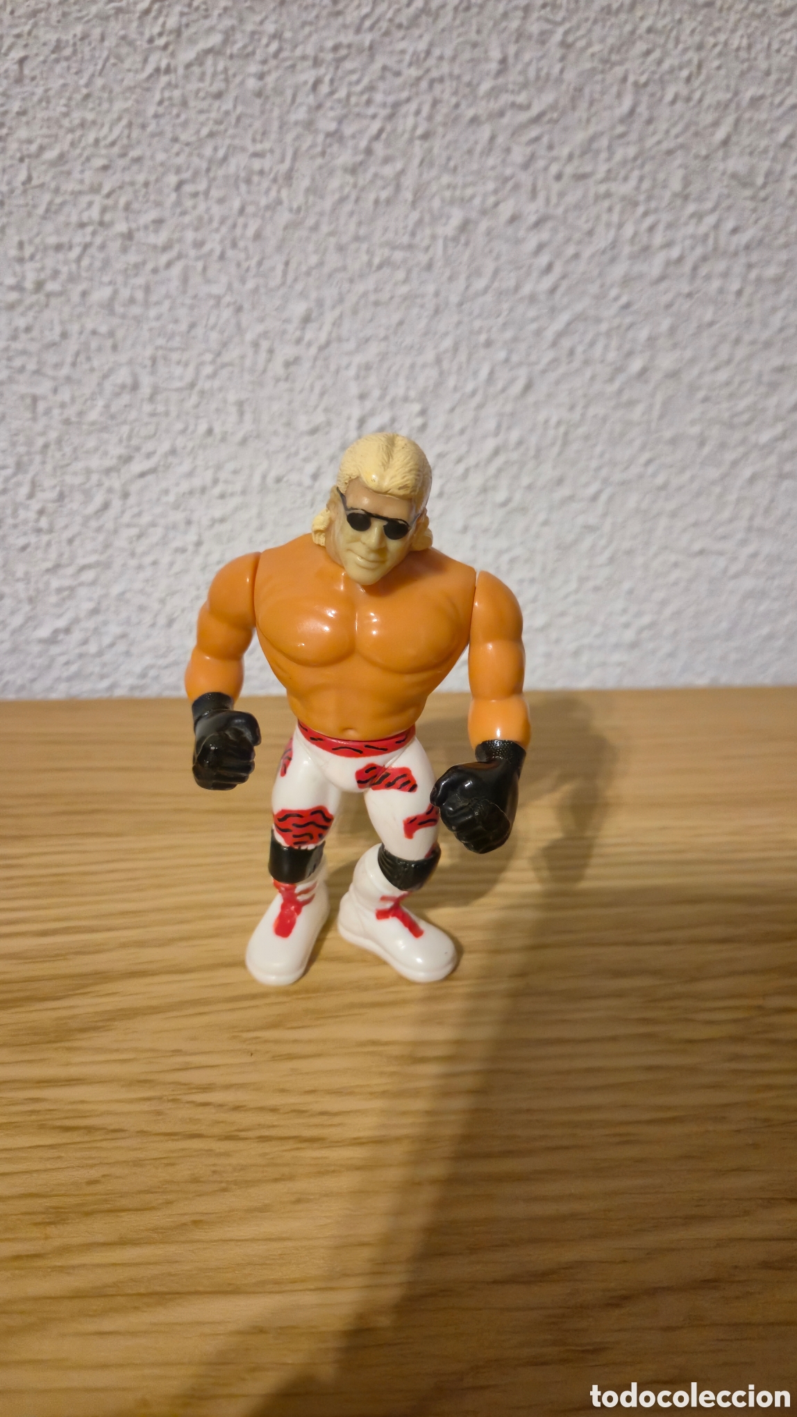 Figuras y mu&ntilde;ecos Pressing Catch: Figuras de catch Shawn Michaels. La cara tiene un color claro Hasbro. A&ntilde;os 90. Wrestler wrestling w