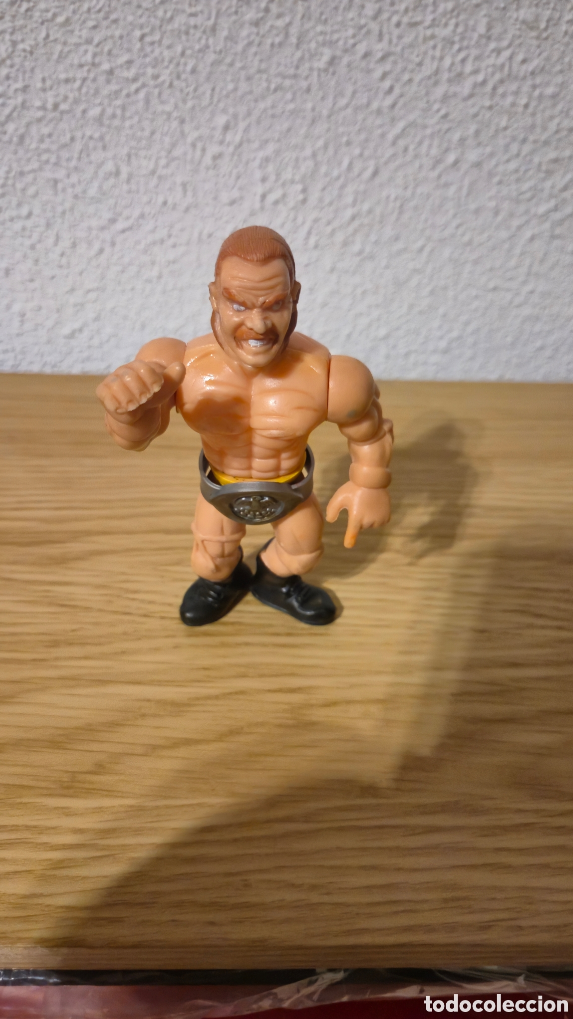 Figuras y mu&ntilde;ecos Pressing Catch: Figura bootleg catch Snake Roberts. A&ntilde;os 90. Wrestler wrestling wwe wwf