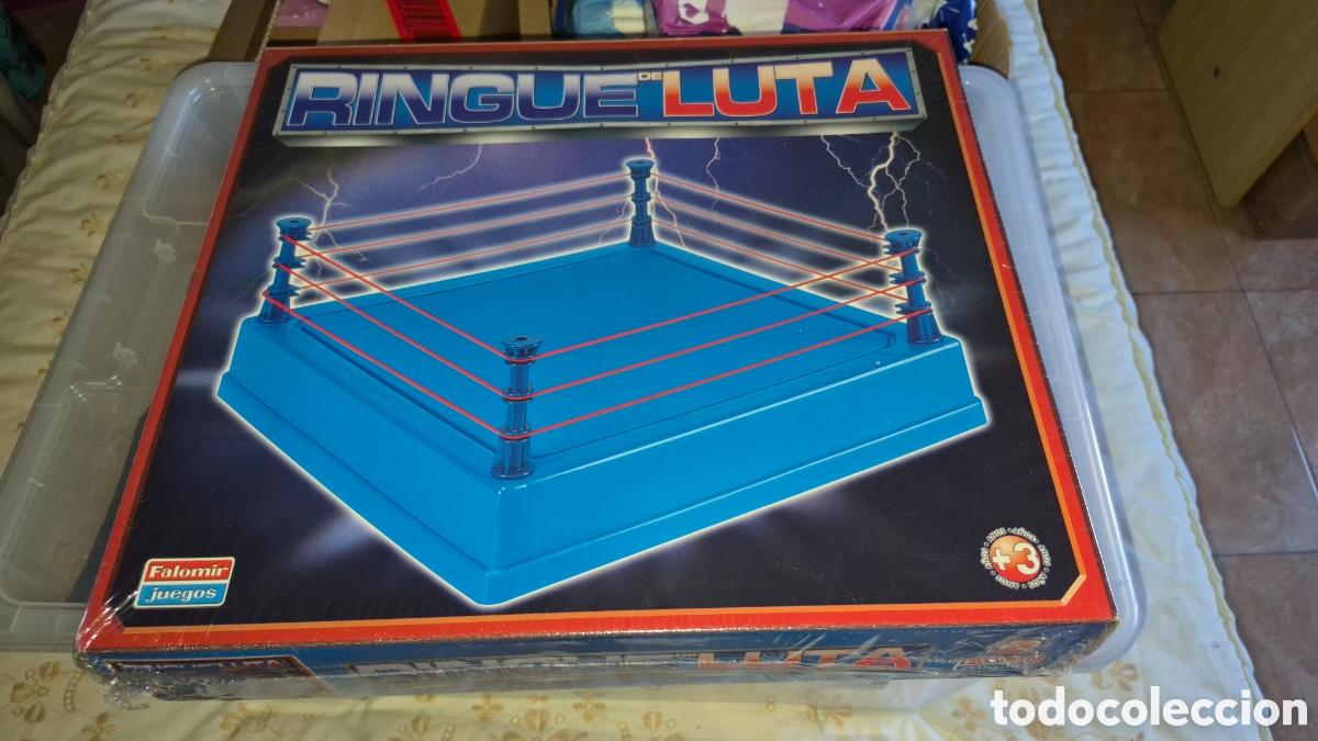 Figuras y mu&ntilde;ecos Pressing Catch: Antiguo ring de lucha libre catch Falomir sin abrir. Wwe wwf wrestler wrestling