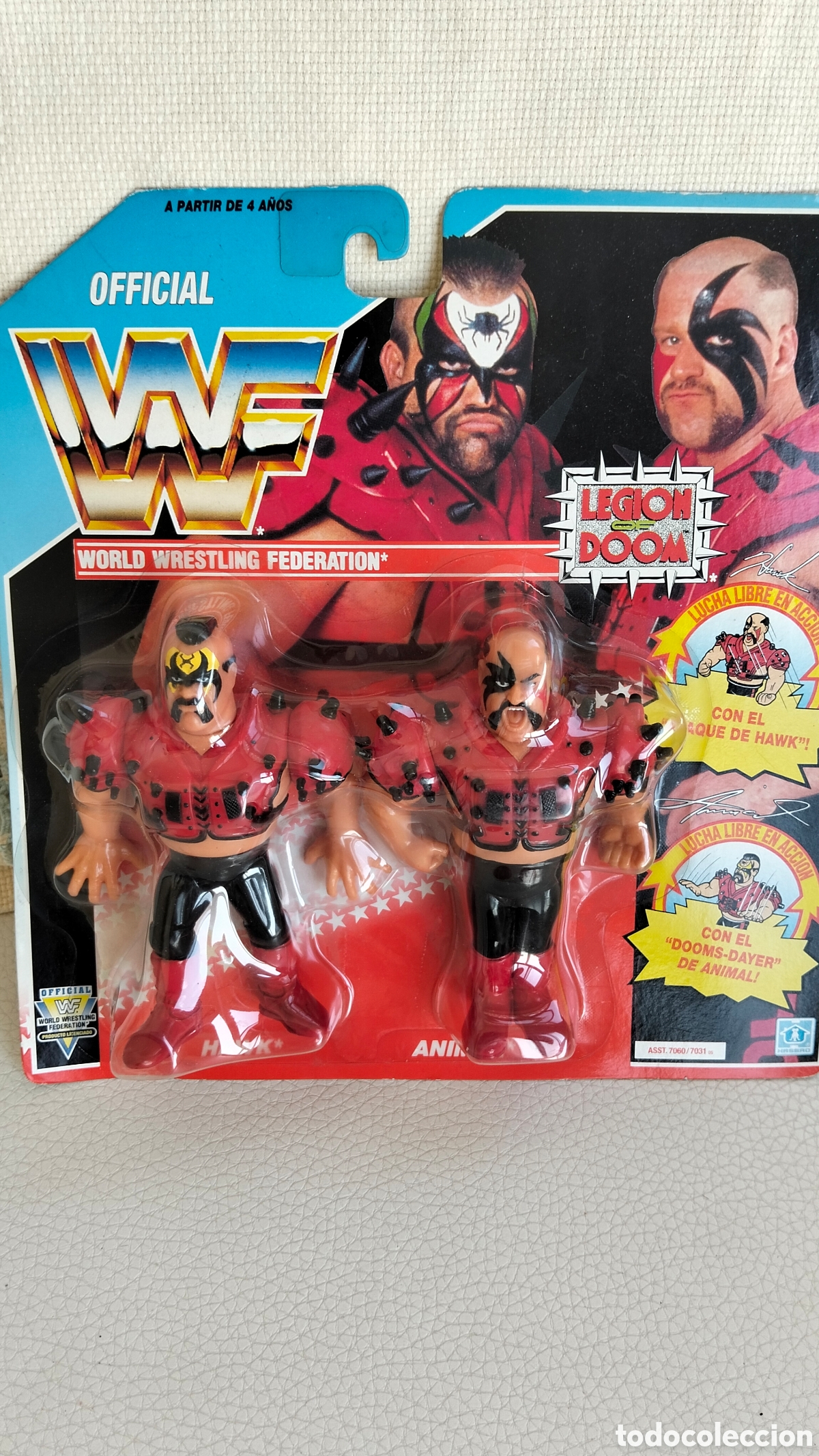 Figuras y mu&ntilde;ecos Pressing Catch: WWF PREXING BOXEO ARTICULADOS