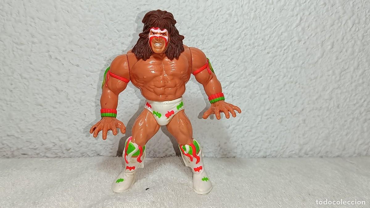 Figuras y mu&ntilde;ecos Pressing Catch: WWF PRESSING CATCH : ANTIGUA FIGURA EL ULTIMO GUERRERO LAST WARRIOR HASBRO TITAN SPORTS A&Ntilde;O 1990