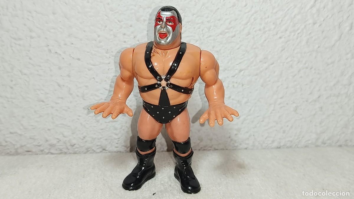 Figuras y mu&ntilde;ecos Pressing Catch: WWF PRESSING CATCH : ANTIGUA FIGURA DEMOLITION AX SMASHER HASBRO TITAN SPORTS A&Ntilde;O 1990