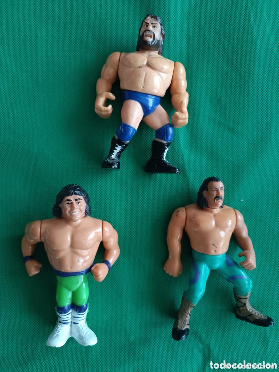 Figuren von Pressing Catch: Lote de Figuras WWF Hasbro Pressing catch lote 3