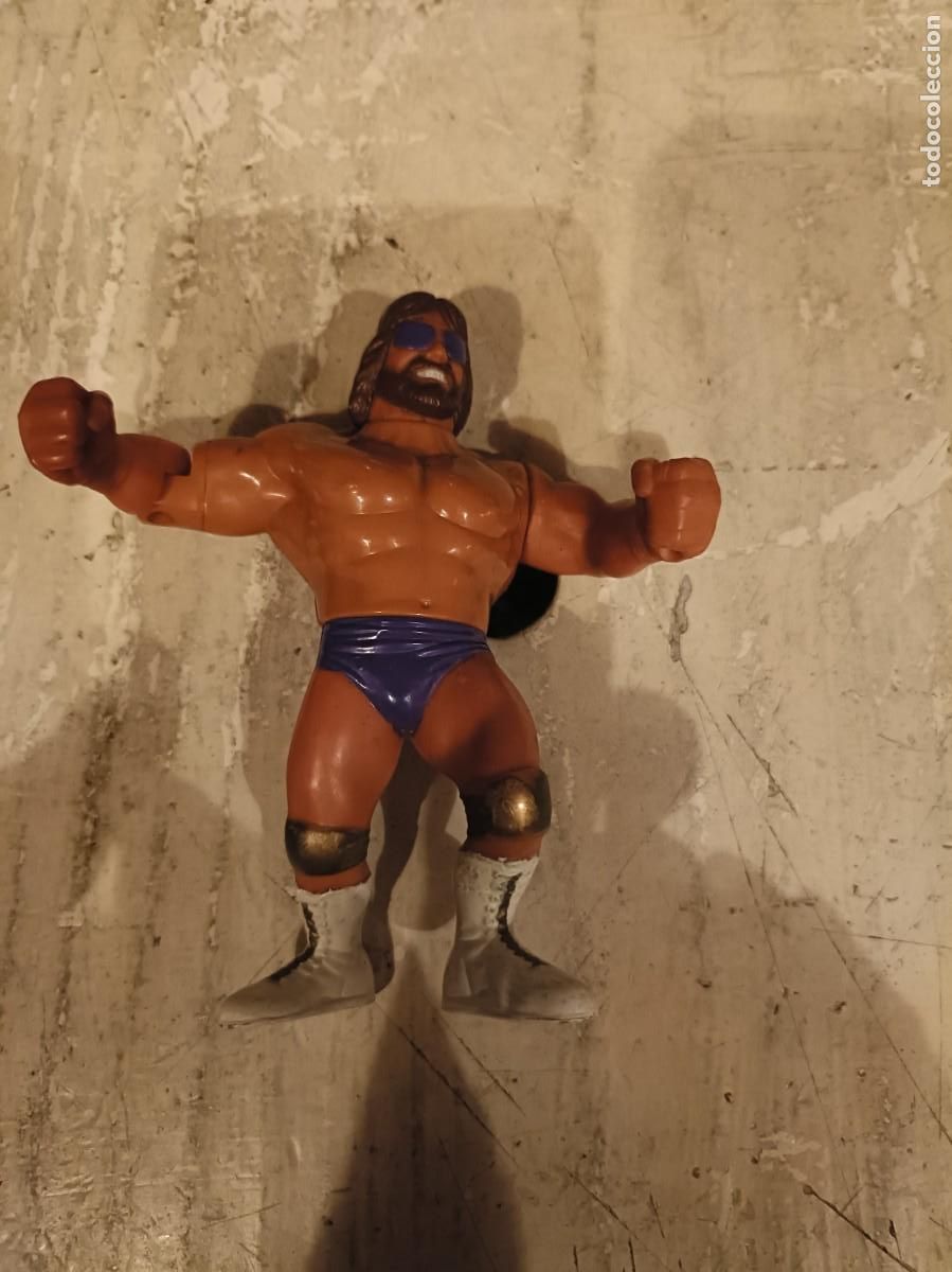 Figuren von Pressing Catch: MU&Ntilde;ECO TITAN SPORTS HASBRO WWF LUCHA LIBRE PRESSING CATCH