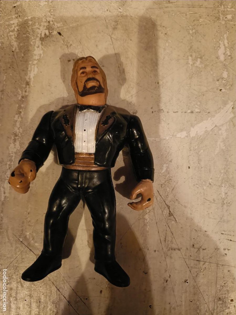 Figuras y mu&ntilde;ecos Pressing Catch: MU&Ntilde;ECO TITAN SPORTS HASBRO WWF LUCHA LIBRE PRESSING CATCH