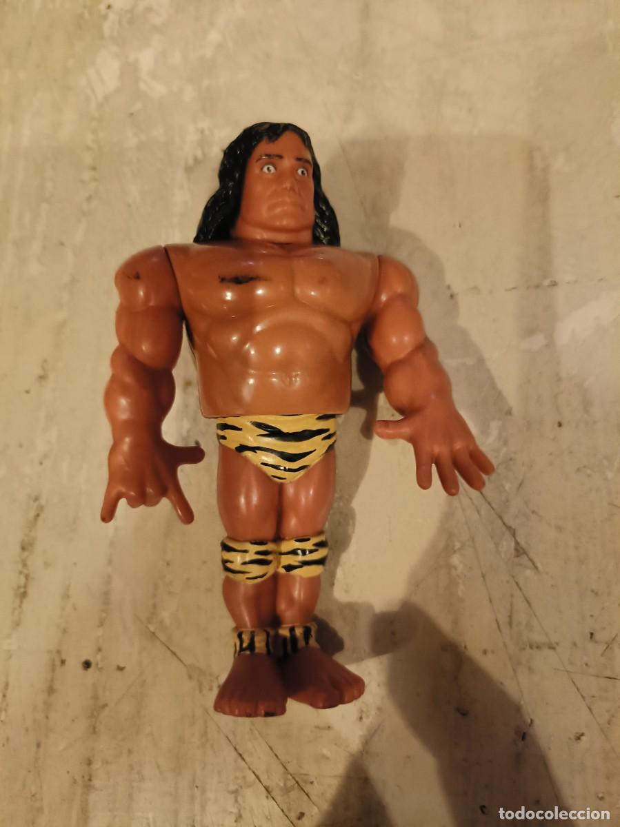 Figuras y mu&ntilde;ecos Pressing Catch: MU&Ntilde;ECO TITAN SPORTS HASBRO WWF LUCHA LIBRE PRESSING CATCH