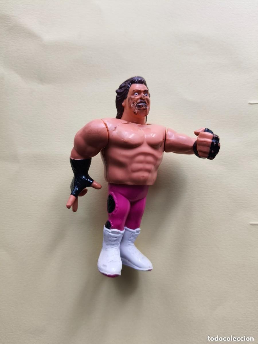 Figures and Dolls Pressing Catch: Figura Pressing Catch: Brutus the Barber Beefcake El Barbero Loco serie 1 (Hasbro, 1990)
