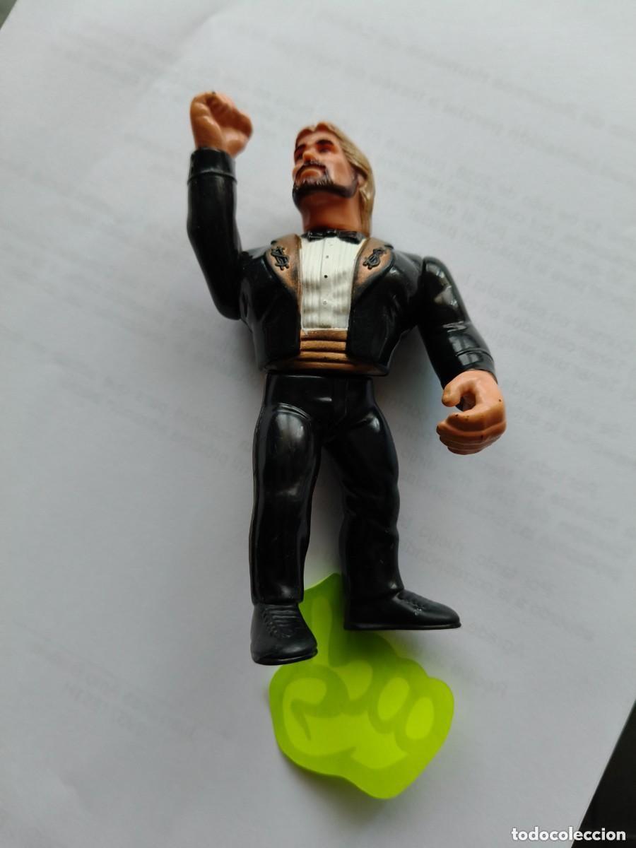 Figuras e Bonecos Pressing Catch: Figura Pressing Catch Ted &rdquo;Million Dollar Man&rdquo; DiBiase &rdquo; serie 1 (Hasbro, 1991) (ded)