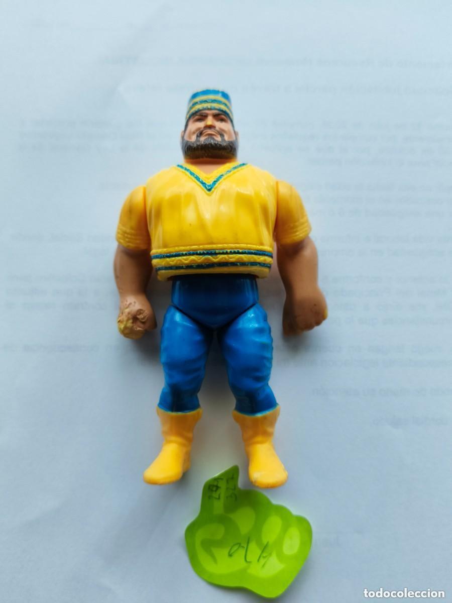 Figuren von Pressing Catch: Figura Pressing Catch: Akeem &rdquo;the African Dream&rdquo; serie 1 (Hasbro, 1991) (ded)