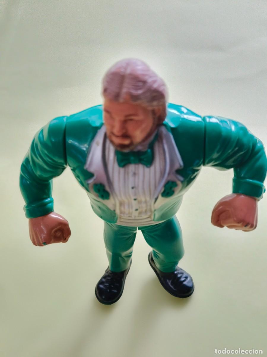Figuras e Bonecos Pressing Catch: Figura Pressing Catch Ted Dibiase Million Dollar Man , Serie 6 (Hasbro, 1993)(A)
