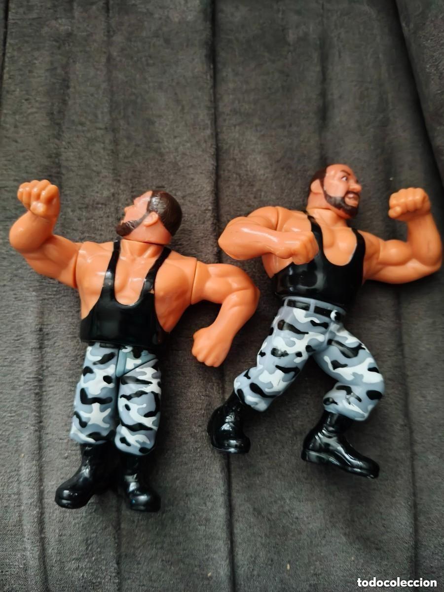 Figure e Bambolotti Pressing Catch: Figura Pressing Catch: LUKE & BUTCH THE BUSHWACKERS (Los Sacamantecas) serie 2 (Hasbro, 1991)(B)