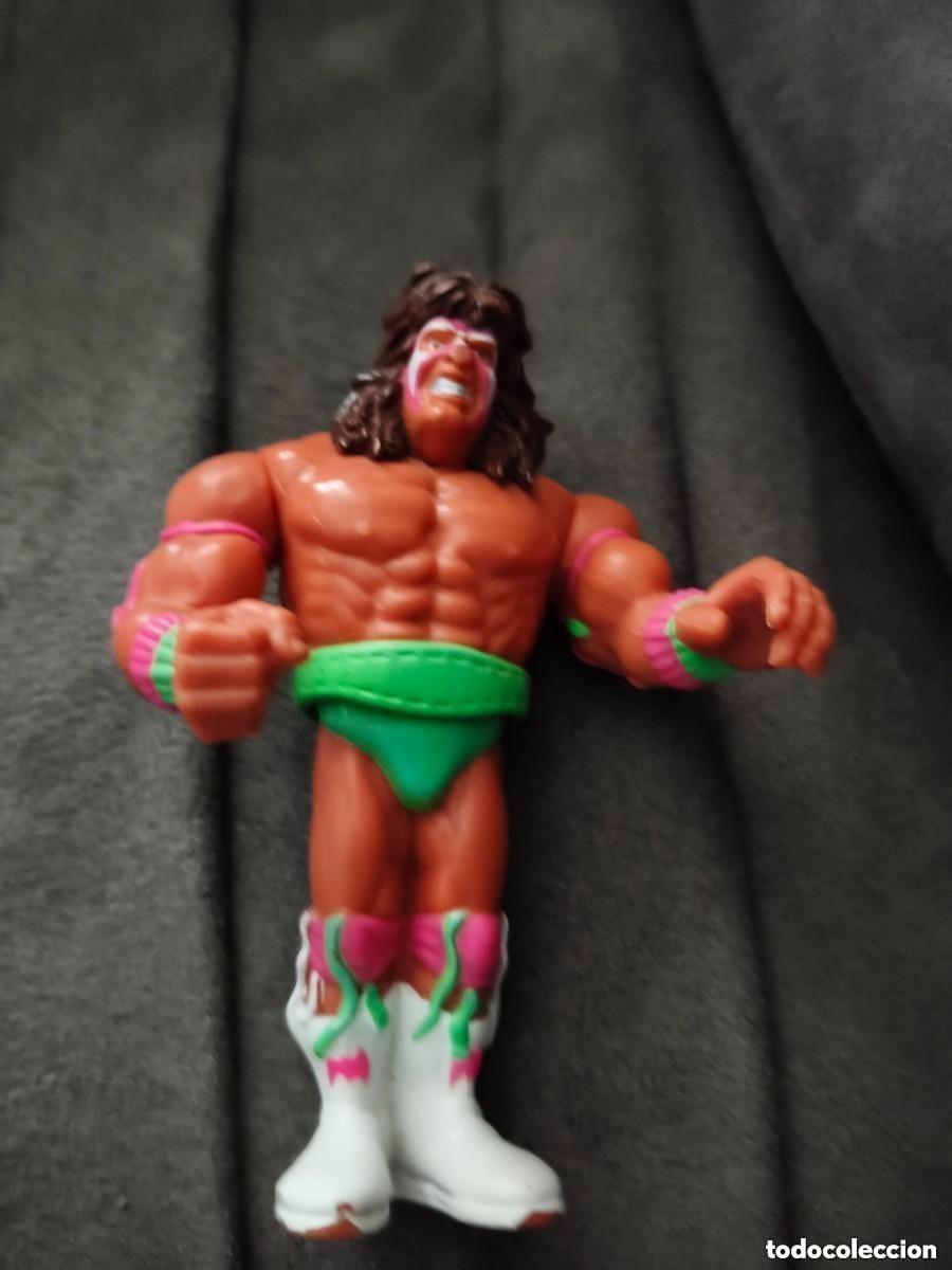 Figurines et Jouets Pressing Catch: Figura Pressing Catch: The Ultimate Warrior serie 1 (Hasbro, 1990)(B)