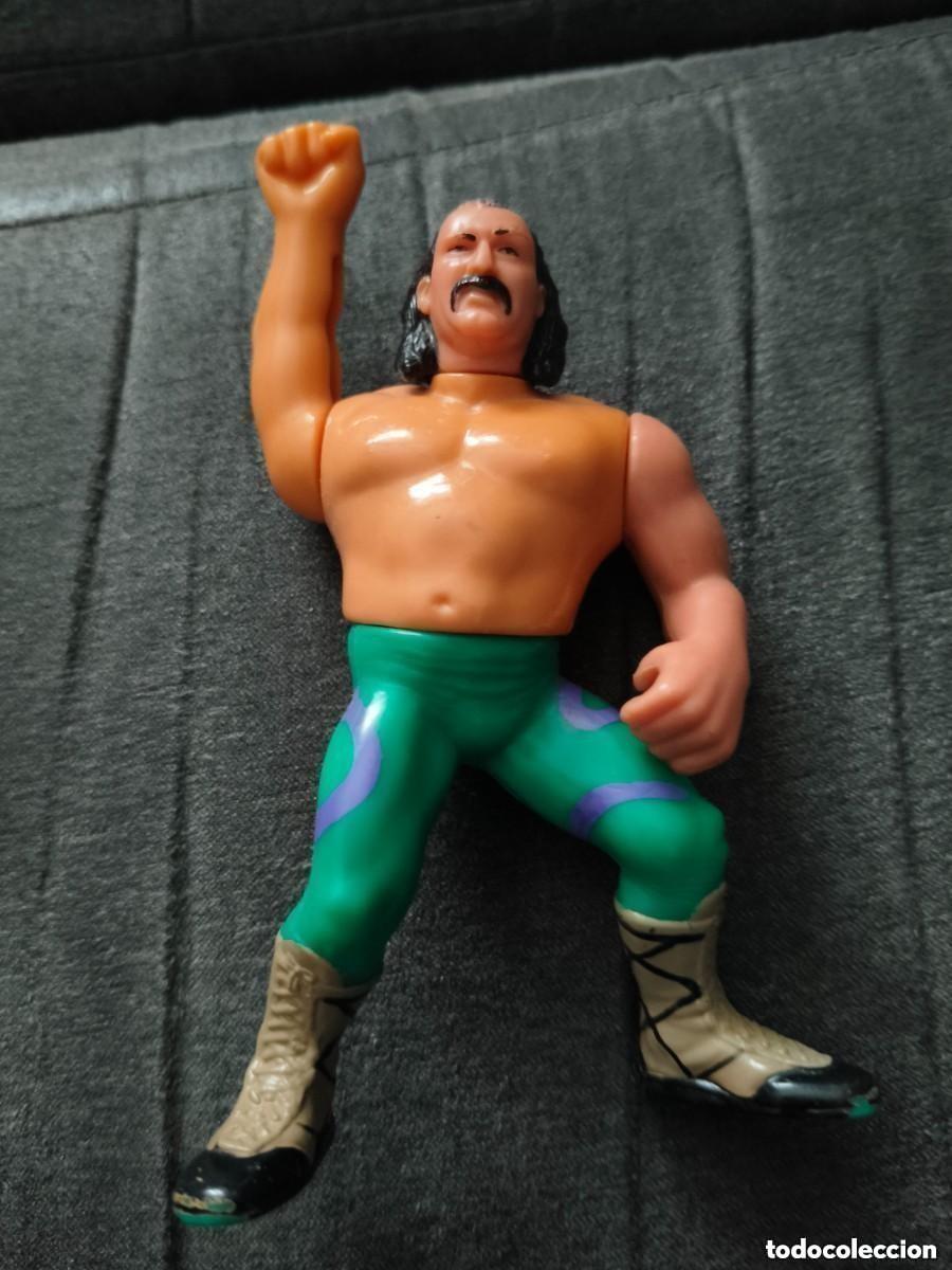 Figuren von Pressing Catch: Figura Pressing Catch: Jake &rdquo;La Serpiente&rdquo; Roberts serie 1 (Hasbro, 1990)(B)