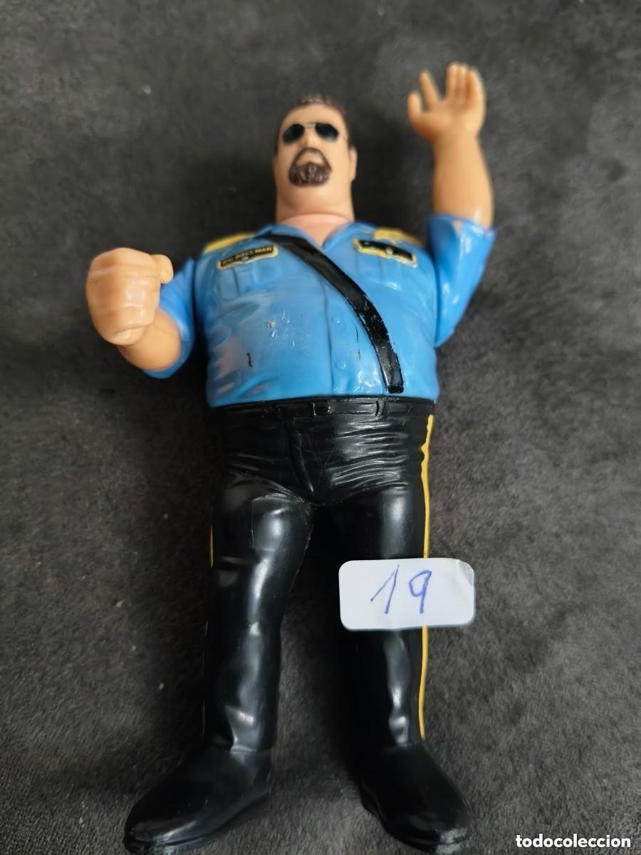 Figures and Dolls Pressing Catch: Figura Pressing Catch: Big Boss Man (El Poli Loco) serie 1 (Hasbro, 1991) (19)