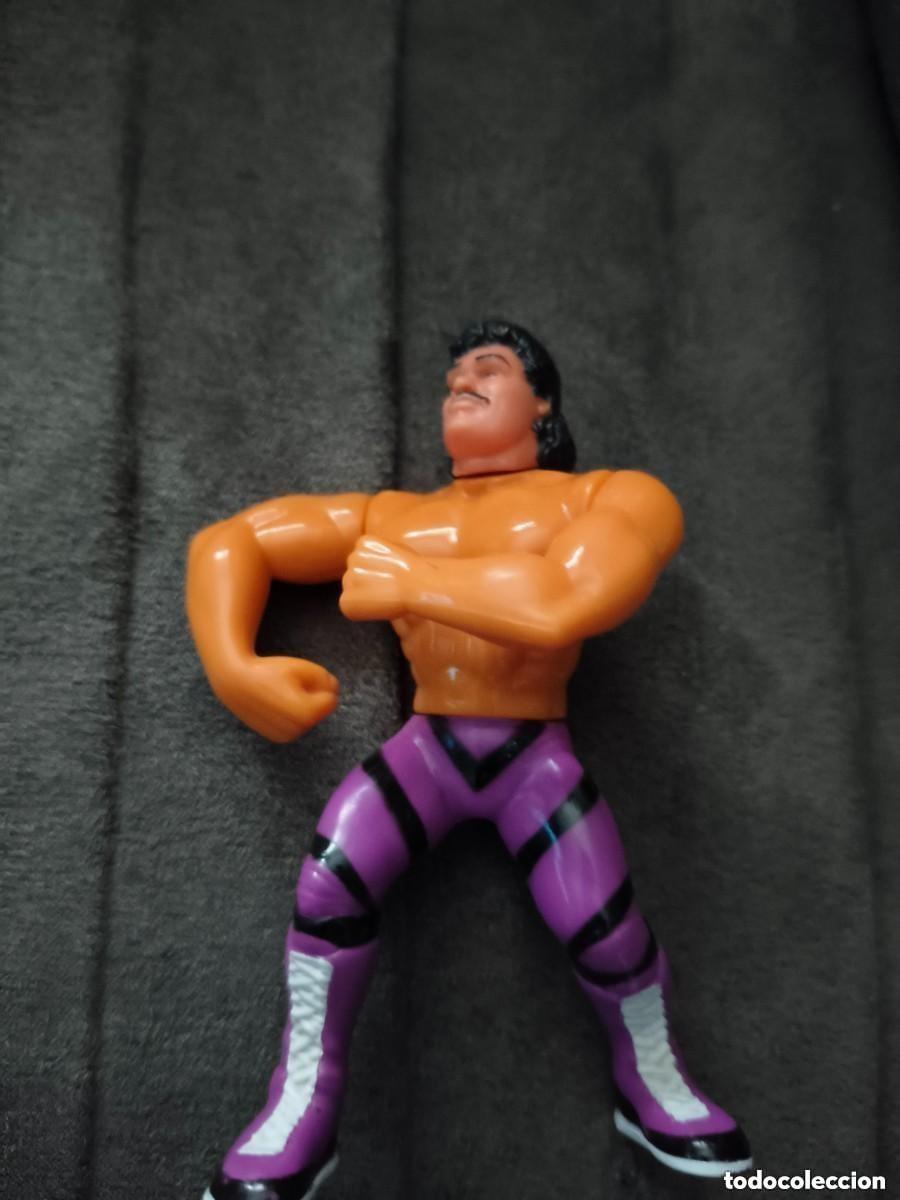 Figuras e Bonecos Pressing Catch: Figura Pressing Catch: Ravishing Rick Rude serie 1 (Hasbro, 1990)
