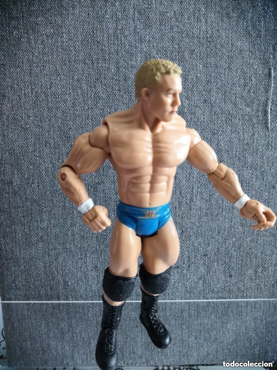 Figuras e Bonecos Pressing Catch: FIGURA PRESSING CATCH - JAKKS PACIFIC 2003 (calzon azul)