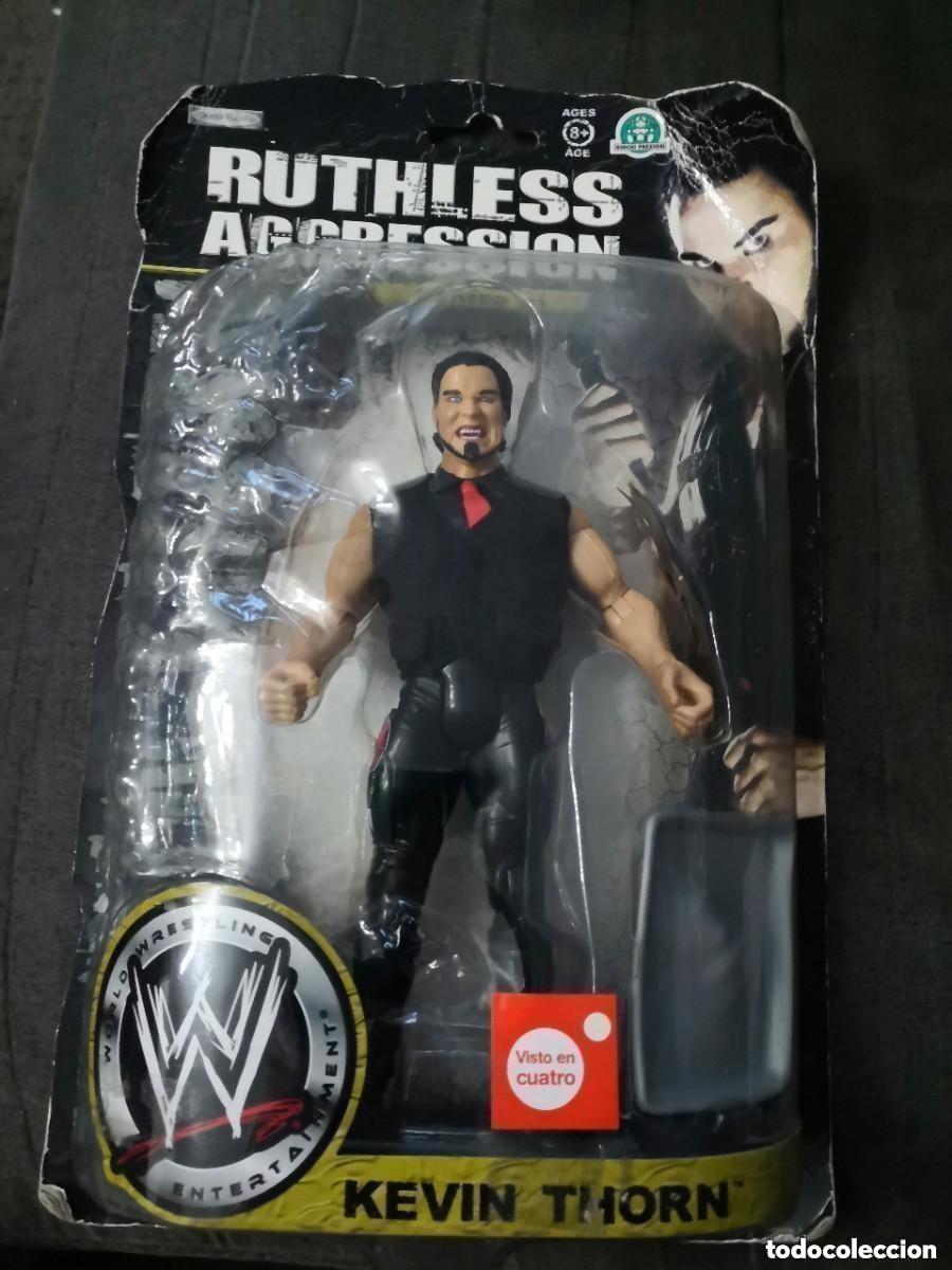 Figuras e Bonecos Pressing Catch: FIGURA PRESSING CATCH KEVIN THORN RUTHLESS AGGRESSION