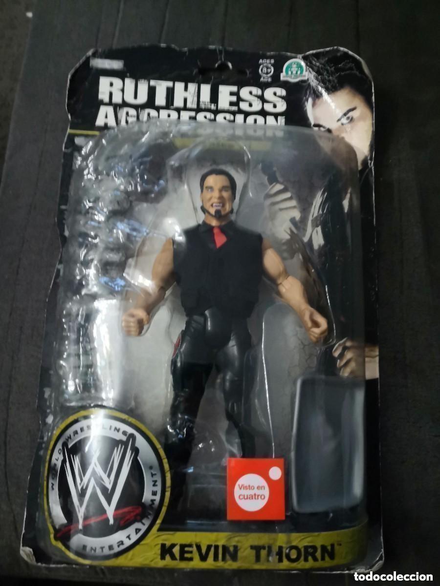 Figuras y mu&ntilde;ecos Pressing Catch: FIGURA PRESSING CATCH KEVIN THORN RUTHLESS AGGRESSION - Foto 2