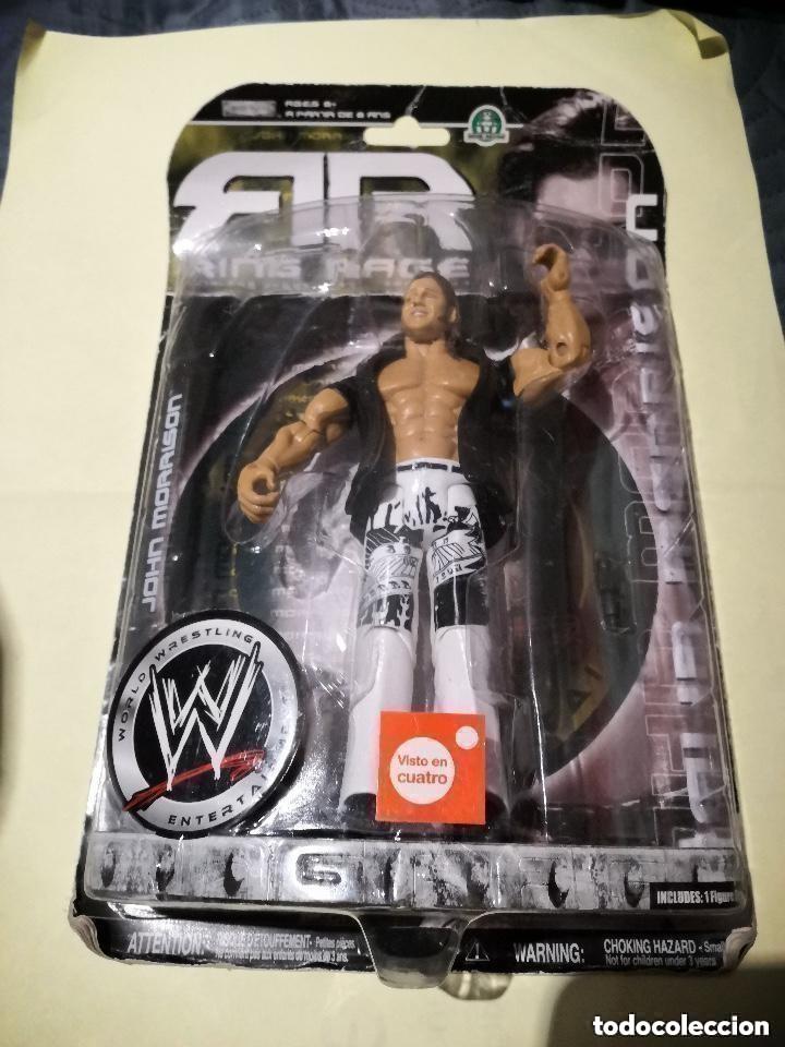 Figuras e Bonecos Pressing Catch: FIGURA DE JOHN MORRISON - RING RAGE - RUTHLESS AGGRESSION - SERIES 31.5