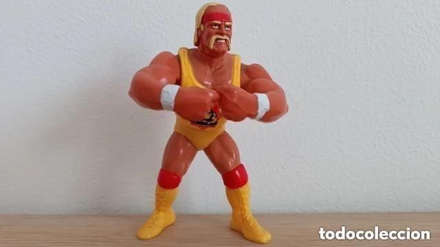 Figuren von Pressing Catch: WWF - HULK HOGAN - 1991 HASBRO - Titan Sports Pressing catch - Serie 2