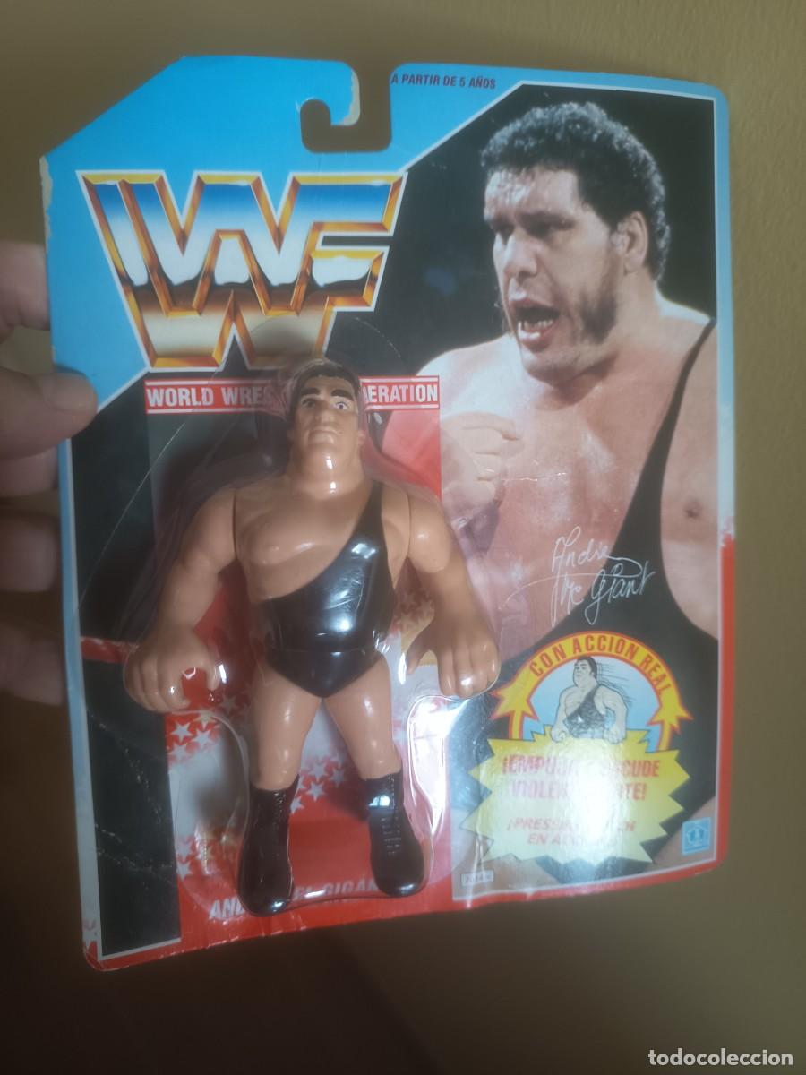 Figuras e Bonecos Pressing Catch: WWF ANDRE EL GIGANTE ,( ORIGINAL),!! DIFICIL!!,EN BLISTER