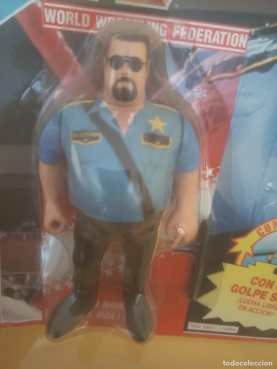 Figuras y mu&ntilde;ecos Pressing Catch: WWF BIG BOSSMAN ,( EN BLISTER) ,! ORIGINAL! - Foto 3
