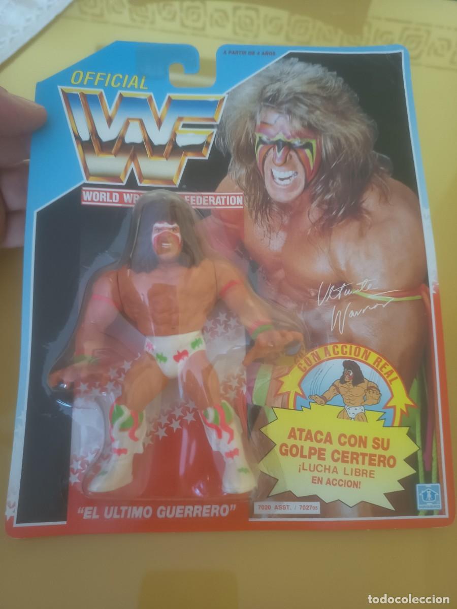 Figuras y mu&ntilde;ecos Pressing Catch: WWF ,EL ULTIMO GUERRERO,( ORIGINAL EN BLISTER) - Foto 1