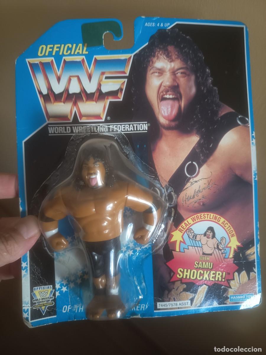 Figuras y mu&ntilde;ecos Pressing Catch: WWF, SAMU,( Hasbro), A&ntilde;os 90 - Foto 1