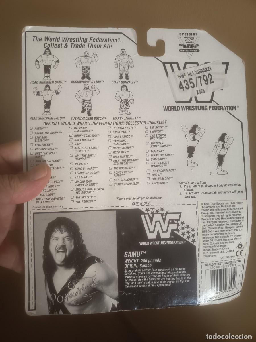 Figuras y mu&ntilde;ecos Pressing Catch: WWF, SAMU,( Hasbro), A&ntilde;os 90 - Foto 2