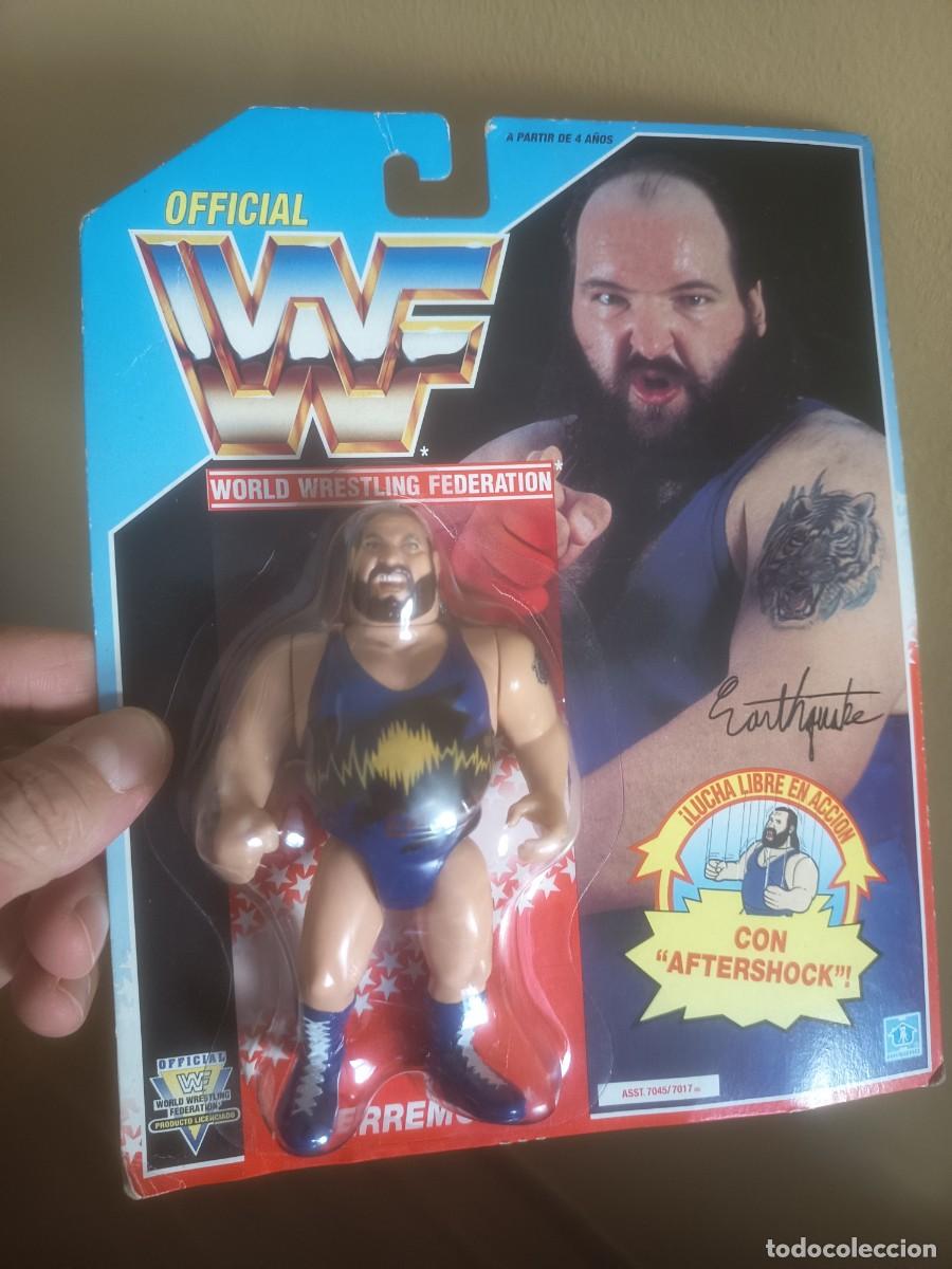 Figure e Bambolotti Pressing Catch: WWF, TERREMOTO,( OFFICIAL BLISTER),!! MUY BUSCADO!!