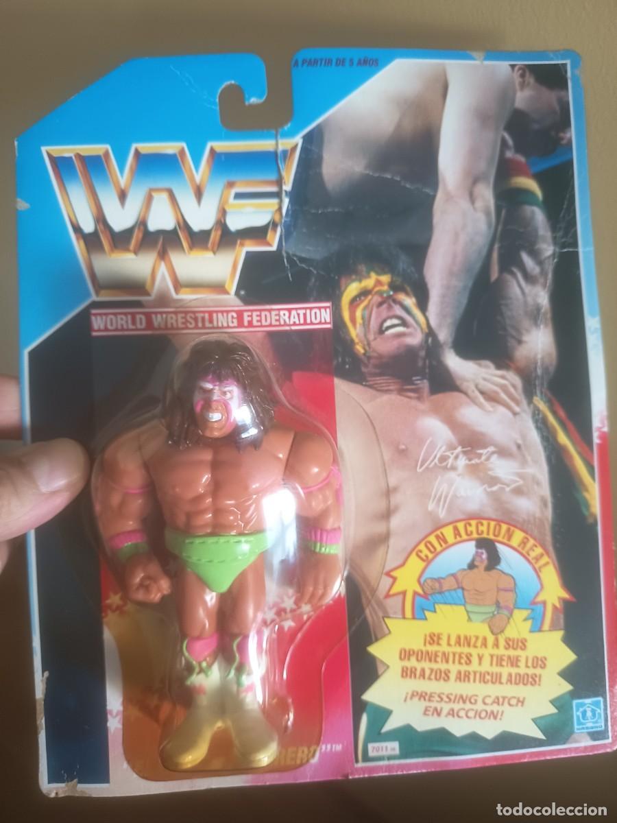 Figuras y mu&ntilde;ecos Pressing Catch: WWF, EL ULTIMO GUERRERO,( ORIGINAL ) - Foto 1