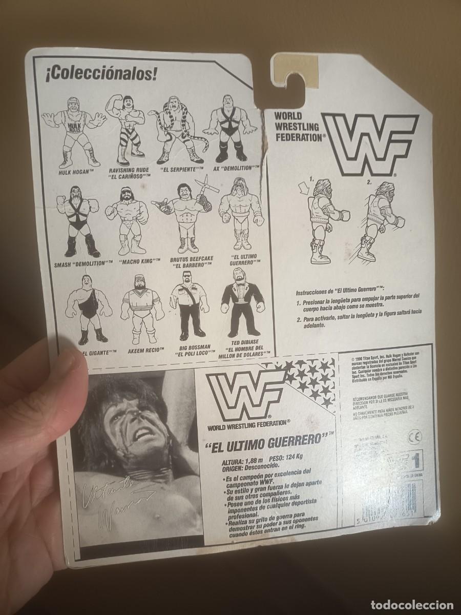 Figuras y mu&ntilde;ecos Pressing Catch: WWF, EL ULTIMO GUERRERO,( ORIGINAL ) - Foto 2