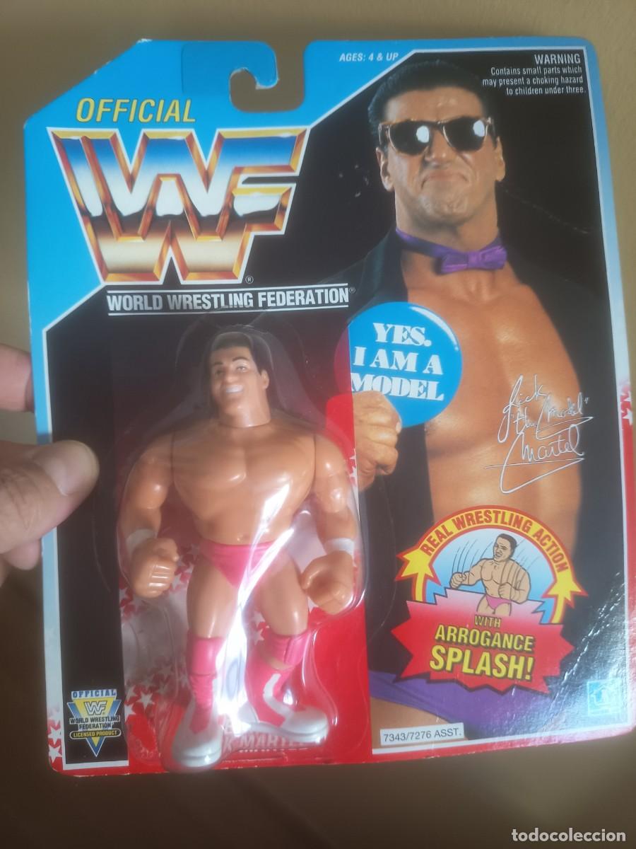 Figuren von Pressing Catch: WWF, THE MODEL RICK MARTEL,( ORIGINAL)