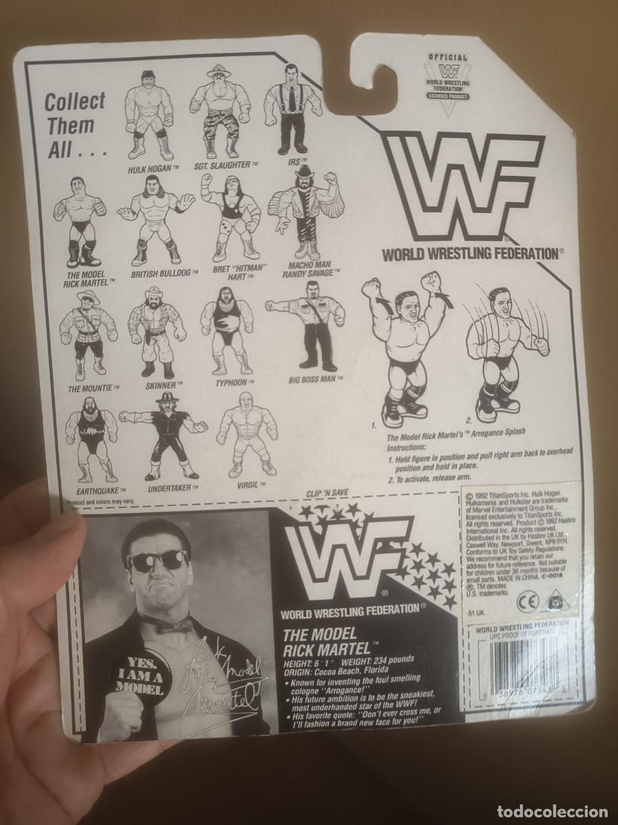 Figuras y mu&ntilde;ecos Pressing Catch: WWF, THE MODEL RICK MARTEL,( ORIGINAL) - Foto 2